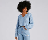 Loving Knit Cropped Sweater