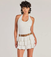 Trendy Slay Ruffled Drop Waist Romper