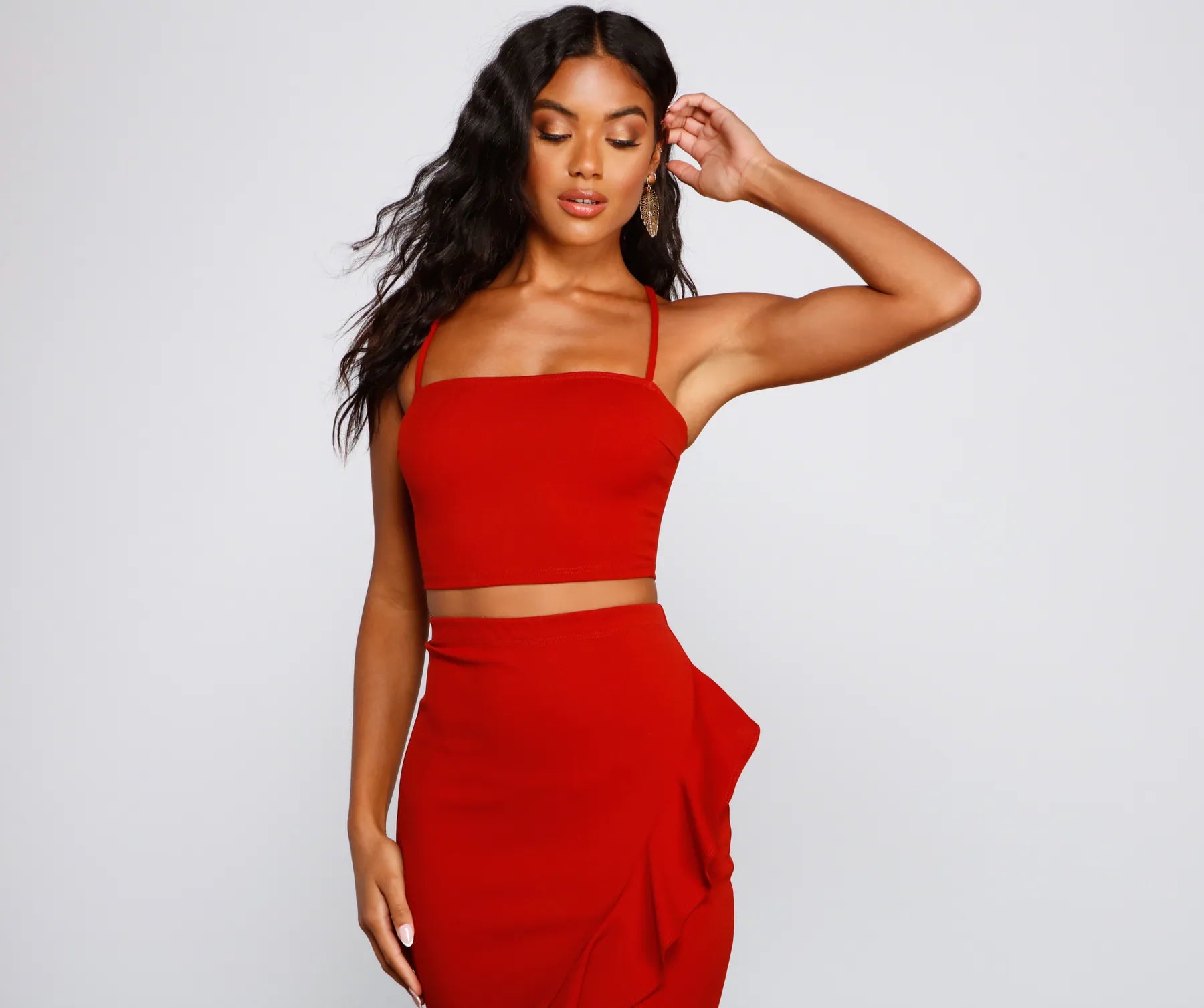 Bring That Knit Crop Top