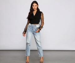 Miss Trendsetter Cropped Crepe Blazer