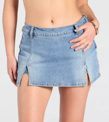 Undeniable Favorite Mid-Rise Denim Skort
